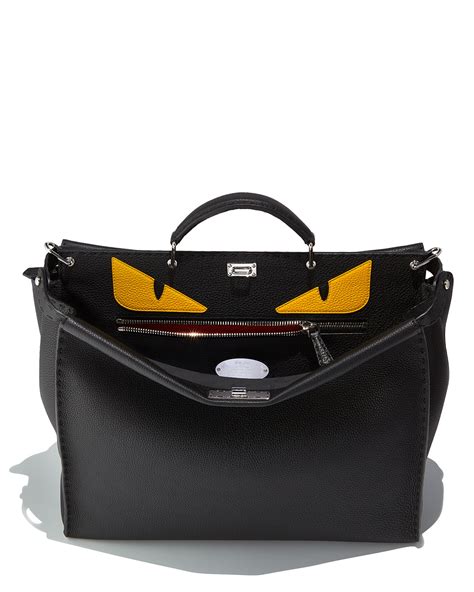 fendi big eyes bag|Fendi monster eyes peekaboo bag.